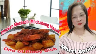 Chicken Mechado  Panlasang Pinoy  Quick and Easy to Follow Recipe  Mherl Amido [upl. by Baillieu]