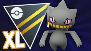 WHO LET AN XL BANETTE INTO THE OPEN ULTRA LEAGUE  Pokémon Go Battle League [upl. by Yffat124]