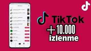 1 DAKİKADA 10000 TİKTOK İZLENME HİLESİ  Ücretsiz amp Şifresiz Tiktok Beğeni Hilesi 2024 [upl. by Iroj]