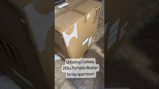 Unboxing my Costway portable washer machine ￼apartmentliving ugc ugcexample mstiffanyfaith [upl. by Cherey]