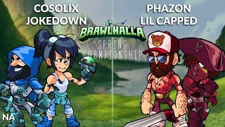 Cosolix amp Jokedown vs Phazon amp Lil Capped  NA 2v2 Top 8  Spring Championship [upl. by Lein518]