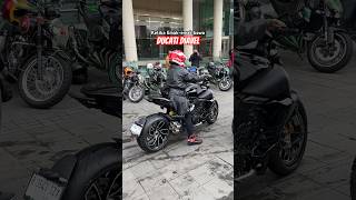 LADYBIKER BAWA DUCATI DIAVEL 😍 [upl. by Enialem]