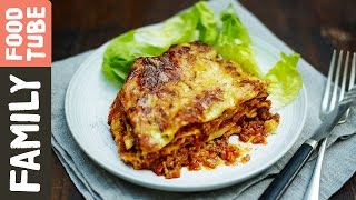 Easy Family Lasagne  Jamie Oliver [upl. by Vevine]