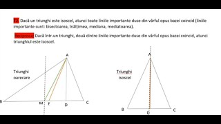 Proprietatile triunghiului isoscel [upl. by Demmy637]