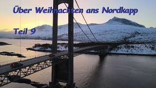 FÄHREN BRÜCKEN UND FJORDE WUNDERSCHÖN F9 Abenteuer Nordkapp im Winter Schweizerdeutsch [upl. by Hamilah395]