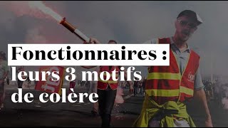 Grève des fonctionnaires  les 3 raisons de leur colère [upl. by Ignatz]