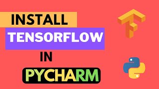 How to install Tensorflow in Pycharm in less than 3 mins With Keras installation [upl. by Luckin]