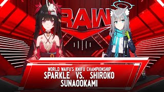 WWE 2K24 World Waifu Division 10142024  Sparklec vs Shiroko [upl. by Biebel210]