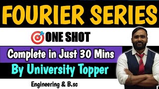 Fourier SeriesOne ShotMathematicsPradeep Giri SIR [upl. by Dnarud]