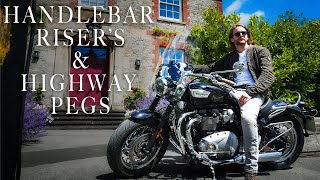 Handlebar Risers amp Highway Pegs  5 Things To Know Before You Buy [upl. by Gabriellia]