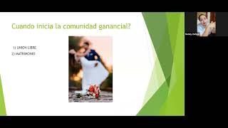 TALLER DE DIVISION Y PARTICION DE BIENES GANANCIALES [upl. by Monahon]