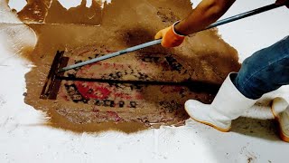 Satisfying ASMR Watch Me Battle Our DIRTY Door Carpet Proving That Carpet Cleaning Can Be Enjoyable [upl. by Sello]