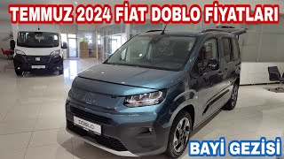 FİAT DOBLO FİYATLARI  TEMMUZ 2024 FİAT DOBLO FİYATLARI  doblo fiatdoblo [upl. by Goulden]