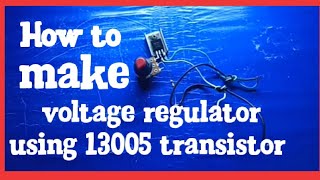 How to make voltage regulator at home trending trendingvideo voltageregulator [upl. by Devlen]