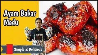 Resepi Ayam Bakar Madu versi Khairulaming  Jom Masak [upl. by Leacock388]