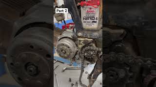 CD70 Complete Transformation pakistan cd70 honda70 70cc bikelover viralclips shortsfeed yt [upl. by Gabriele]