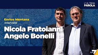 Elezioni europee 2024  Enrico Mentana intervista Bonelli e Fratoianni [upl. by Sapowith829]