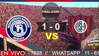 EN VIVO INDEPENDIENTE RIVADAVIA vs SAN LORENZO ¡RELATO EMOCIONANTE  SABADO 261024 [upl. by Loginov678]