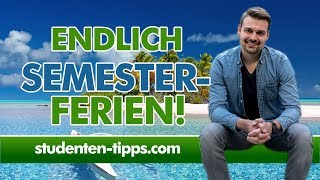 Zeit für Semesterferien 💥 Richtig chillen entspannen und runterkommen 😎 StudentenTipps [upl. by Screens]