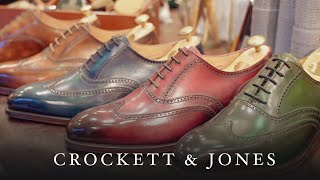 Crockett amp Jones Exploring the Art of British Shoemaking in London [upl. by Hambley]