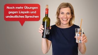 Geniale Übungen gegen Lispeln  undeutliches Sprechen  Tipps für Ihren überzeugenden Auftritt  34 [upl. by Suvart514]