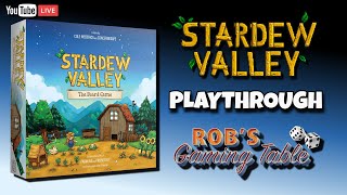 Stardew Valley The Board Game Playthrough [upl. by Rockafellow7]