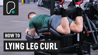 How To Do A Lying Leg Curl Prone Leg Curl [upl. by December]