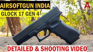 Glock 17 Gen 4 BB Air Pistol Detailed amp Shooting Video [upl. by Nrubloc151]