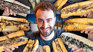 Trying 19 Philly Cheesesteaks in 24 Hours to Find the Best One  Taste Of The Town  Bon Appétit [upl. by Nnylakcaj]