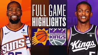 SUNS at KINGS  FULL GAME HIGHLIGHTS  December 22 2023 [upl. by Ambrosius]