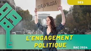 Lengagement politique  SES Terminale Bac 2025 [upl. by Stock]