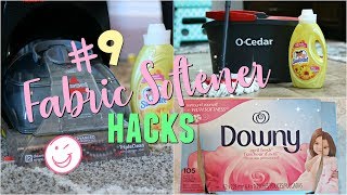 9 Hacks for FABRIC SOFTENERDIY DRYER SHEETSREMOVING DEODORANT STAINS FROM CLOTHES [upl. by Favian]