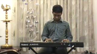 Aayiram Kannumai Akhil Keyboard Instrumental [upl. by Paske]