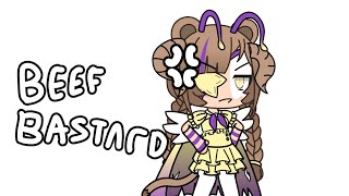 BEEF BSTARD 👑🧂 fyp gacha animation siblings [upl. by Talbert]