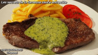 Recette de la sauce entrecôte la meilleur des sauces pour les pièces de bœuf grillées ou poêlées [upl. by Tnafni718]