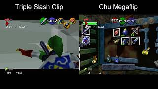 Boat Skip Comparison Triple Slash Clip vs Chu Megaflip [upl. by Couchman]