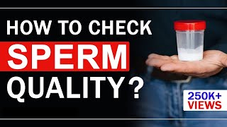 How to check sperm quality  Sperm Test at Home  Dr Health [upl. by Murat]