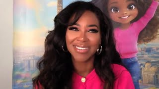 Kenya Moore Reacts to RHOA Return Rumors as She Celebrates New Book Series With Daughter Brooklyn [upl. by Tebor]