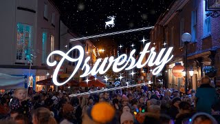 The 2023 Oswestry Christmas Video  quotBest large town in Britainquot Britain in Bloom Finals 2023 [upl. by Ianahs]