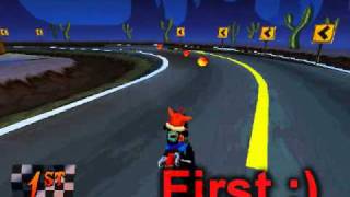 Crash Bandicoot 3  Road Crash  100 [upl. by Githens]