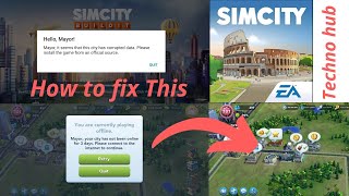 How to Fix SimCity BuildIt Corrupt City Data amp 3 Days Offline Errors For Latest Version 137098220 [upl. by Hammond799]