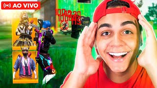 💙 FREITAS AO VIVO 💙 MINHA NOVA CONTA 💙 FREE FIRE MOBILE 💙 [upl. by Arimaj]