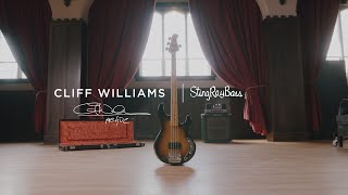 The Cliff Williams Icon Series StingRay Bass [upl. by Rhona662]