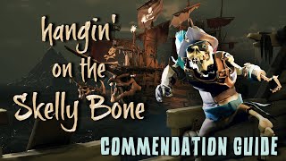 How to do the Hangin on the Skelly Bone Commendation in Sea of Thieves [upl. by Enilecram]