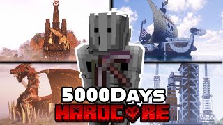 I Survived 5000 Days in Hardcore Minecraft [upl. by Dranal]