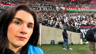 English Fan Experiences the Polish El Clásico  Legia Warsaw vs Lech Poznan [upl. by Francklyn]