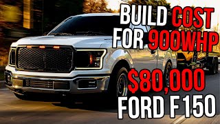 How Much To Build A Whipple 1000HP F150 50 9 SECOND 14 Mile Truck Street Legal [upl. by Notaek424]