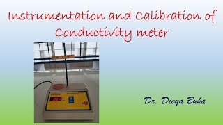 Instrumentation and calibration of conductivity meter Equiptronics model no EQ 664A [upl. by Ahsilahk]