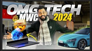 10 Craziest Tech We Saw At MWC 2024 ⚡Xiaomi SU7 Car Humane AI Pin Galaxy Ring amp More [upl. by Aicilaana]