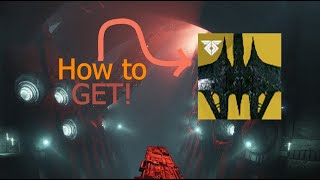 How to get a quotThousand Wingsquot exotic ship  Destiny 2 [upl. by Attena302]